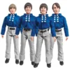 Monkees, The SOLD OUT! The Monkees Collectibles: 2016 Figures Toy Company Retro Blue Suit 12" Doll Set