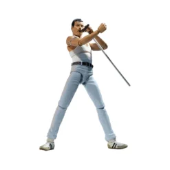 Bandai Tamshi Nations Queen Collectible 2020 Tamashii Nations BanDai Freddie Mercury Live Aid SH Figuarts 5