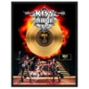 Photo File SOLD OUT! KISS Collectible: 2008 Alive 35 Tour Framed Gold Record LP & Artwork #849/2500