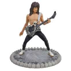 Dokken 2006 Knucklebonz Rock Iconz George Lynch Statue Skull & Bones Guitar #40 / 3000