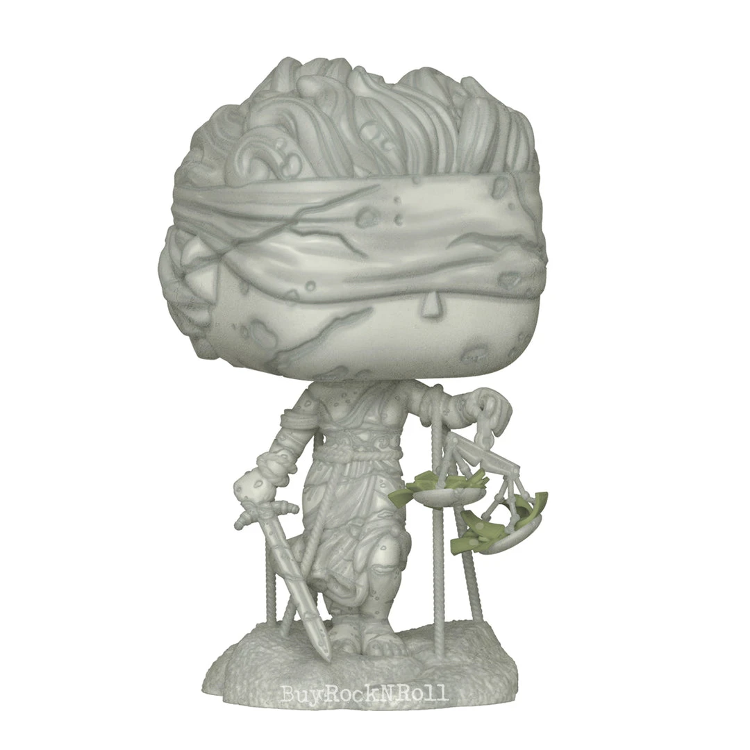 Metallica 2018 Funko POP Rocks Lady Justice Vinyl Figure In Premium Display Case 6 Metallica 2018 Funko POP Rocks Lady Justice Vinyl Figure In Premium Display Case