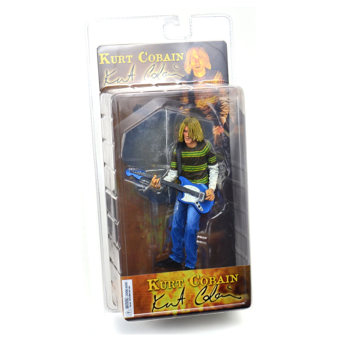 Nirvana Collectible NECA 2006 Kurt Cobain Smells Like Teen Spirit 7" Figure Kurt Cobain, Nirvana 4 Nirvana Collectible NECA 2006 Kurt Cobain Smells Like Teen Spirit 7" Figure Kurt Cobain, Nirvana