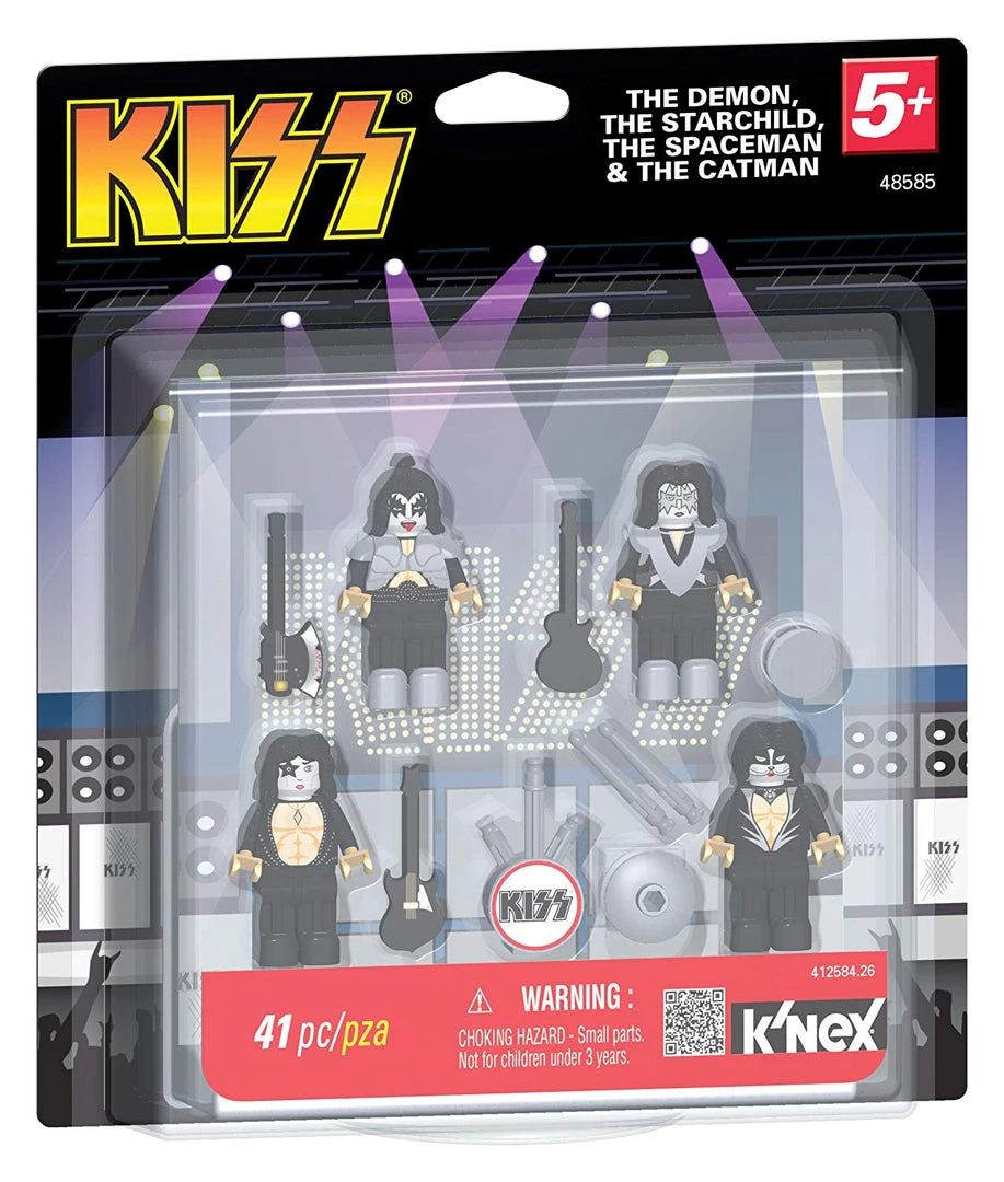 SOLD OUT! KISS Collectibles 2012 K'NEX Series 1 Figures - Demon Starchild Spaceman Catman 5 SOLD OUT! KISS Collectibles 2012 K'NEX Series 1 Figures - Demon Starchild Spaceman Catman