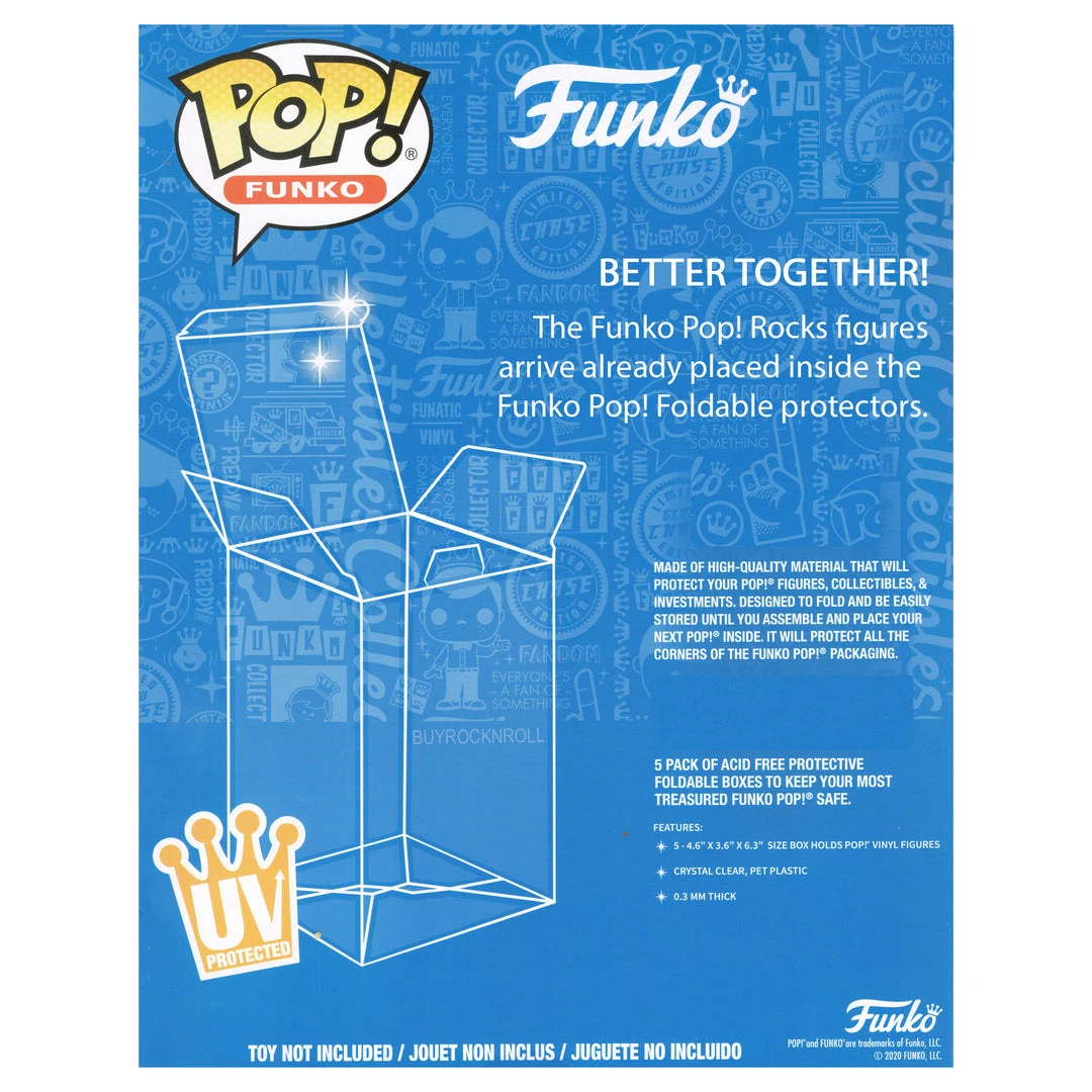 Pop Rocks! Fall Out Boy Collectible 2021 Funko Pop! Rocks Patrick Stump Pete Wentz Figures In Funko Pop! Protectors 6 Pop Rocks! Fall Out Boy Collectible 2021 Funko Pop! Rocks Patrick Stump Pete Wentz Figures In Funko Pop! Protectors
