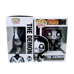 KISS Collectibles 2011 Funko Pop Rocks Series 1 Vinyl Figures Set Of 4 - New