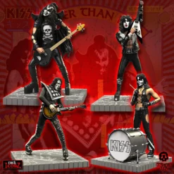 KISS Collectible 2017 KnuckleBonz Rock Iconz Hotter Than Hell Ace Frehley Statue #99 Of 3000 11 KISS Collectible 2017 KnuckleBonz Rock Iconz Hotter Than Hell Ace Frehley Statue #99 Of 3000