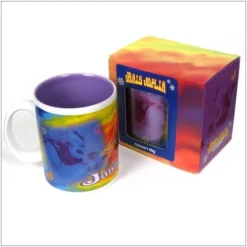 Janis Joplin Rare Collectible 2000 Vandor Tie Dye Ceramic 18 Oz Coffee Mug