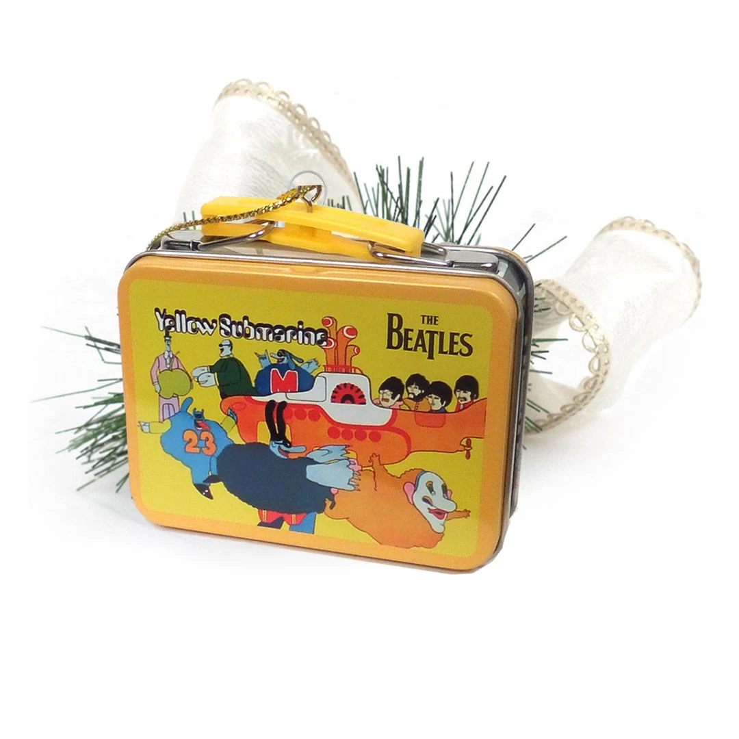 Vandor Beatles Collectibles: 2012 Kurt Adler Miniature Aladdin Lunch Box Christmas Ornaments 11 Vandor Beatles Collectibles: 2012 Kurt Adler Miniature Aladdin Lunch Box Christmas Ornaments