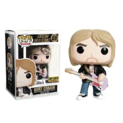 Kurt Cobain, Nirvana Nirvana Collectible 2017 Funko Pop! Rocks Kurt Cobain Loud & Live Figure Hot-Topic Exclusive #66
