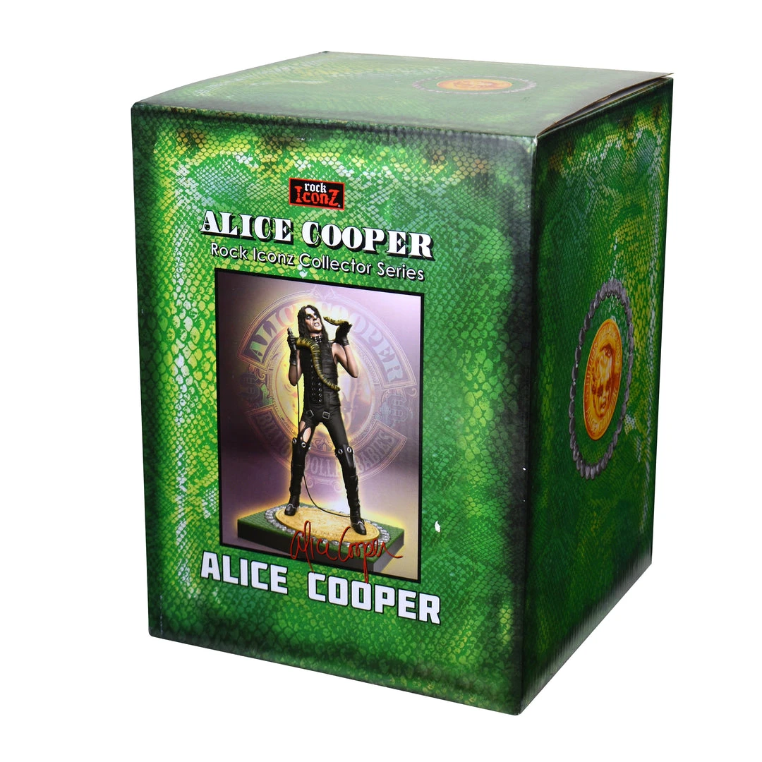 Alice Cooper Collectible 2017 KnuckleBonz Rock Iconz Snake Statue #92/3000 10 Alice Cooper Collectible 2017 KnuckleBonz Rock Iconz Snake Statue #92/3000