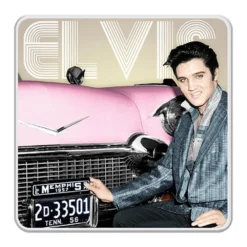 Elvis Presley Collectibles 2018 Vandor Ceramic Coaster Set Of 4
