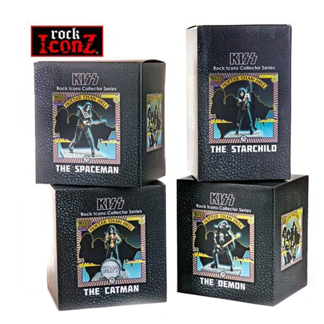 KISS Collectible 2017 KnuckleBonz Rock Iconz Hotter Than Hell Ace Frehley Statue #99 Of 3000 6 KISS Collectible 2017 KnuckleBonz Rock Iconz Hotter Than Hell Ace Frehley Statue #99 Of 3000