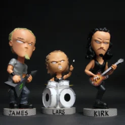 Metallica Rare Collectible 2003 NECA Kirk Hammett Head Knocker 17 Metallica Rare Collectible 2003 NECA Kirk Hammett Head Knocker
