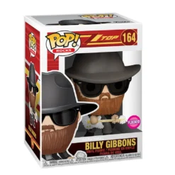 ZZ Top Collectible 2020 Funko Pop! Rocks 3 Figures In Protector Display Cases