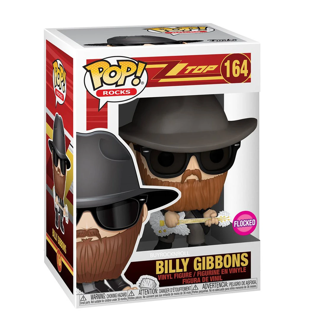 ZZ Top Collectible 2020 Funko Pop! Rocks 3 Figures In Protector Display Cases 4 ZZ Top Collectible 2020 Funko Pop! Rocks 3 Figures In Protector Display Cases