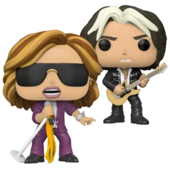 Aerosmith Collectible 2020 Funko Pop! Steven Tyler Joe & Perry Handpicked Figures Protectors