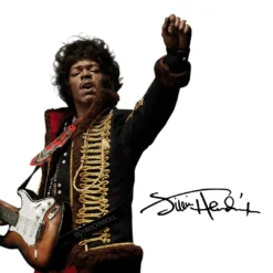 Jimi Hendrix Collectible 2020 Blitzway Premium UMS 1/6th Scale Action 12"+ Figure