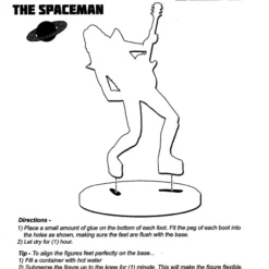 KISS Collectible 2016 KnuckleBonz Rock Iconz Alive II Ace Frehley Statue #255 18 KISS Collectible 2016 KnuckleBonz Rock Iconz Alive II Ace Frehley Statue #255