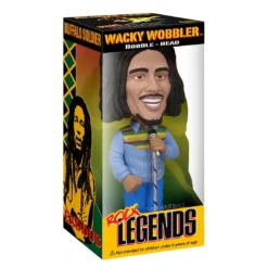 Bob Marley Rare Collectible 2009 Funko Rock Legends Buffalo Soldier Wacky Wobbler