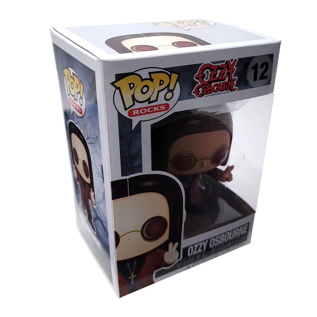 Black Sabbath Collectible 2011 Funko Ozzy Osbourne POP! Rocks Figure #12 In Stacks Display Case 4 Black Sabbath Collectible 2011 Funko Ozzy Osbourne POP! Rocks Figure #12 In Stacks Display Case