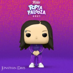 KoRN 2021 Handpicked Funko Pop Rocks Jonathan Davis Figure In Protector
