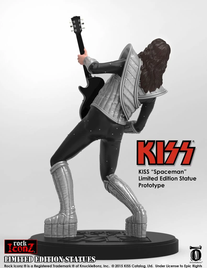 KISS Collectible 2016 KnuckleBonz Rock Iconz Alive II Ace Frehley Statue #255 8 KISS Collectible 2016 KnuckleBonz Rock Iconz Alive II Ace Frehley Statue #255
