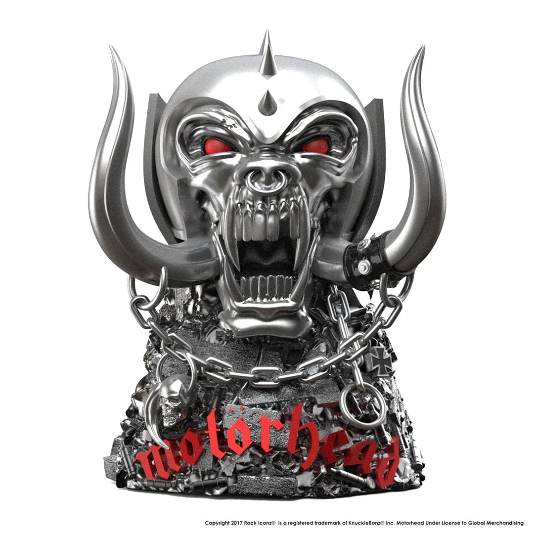 Motorhead Collectible 2017 KnuckleBonz Rock Iconz Warpig Statue Figure Low #42 Of 3000 3 Motorhead Collectible 2017 KnuckleBonz Rock Iconz Warpig Statue Figure Low #42 Of 3000