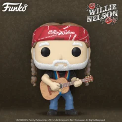 Pop Rocks! Willie Nelson Handpicked 2020 Funko Pop! Figure Protector Display Case