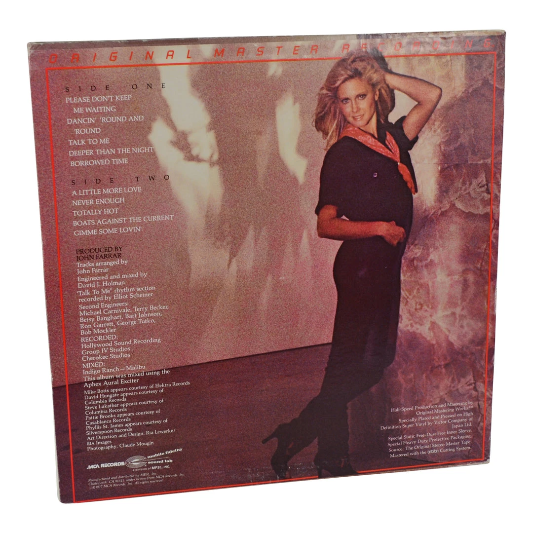 MFSL Collectors: 1980 Mobile Fidelity Olivia Newton-John Totally Hot LP #1-040 Mobile Fidelity MFSL 4 MFSL Collectors: 1980 Mobile Fidelity Olivia Newton-John Totally Hot LP #1-040 Mobile Fidelity MFSL