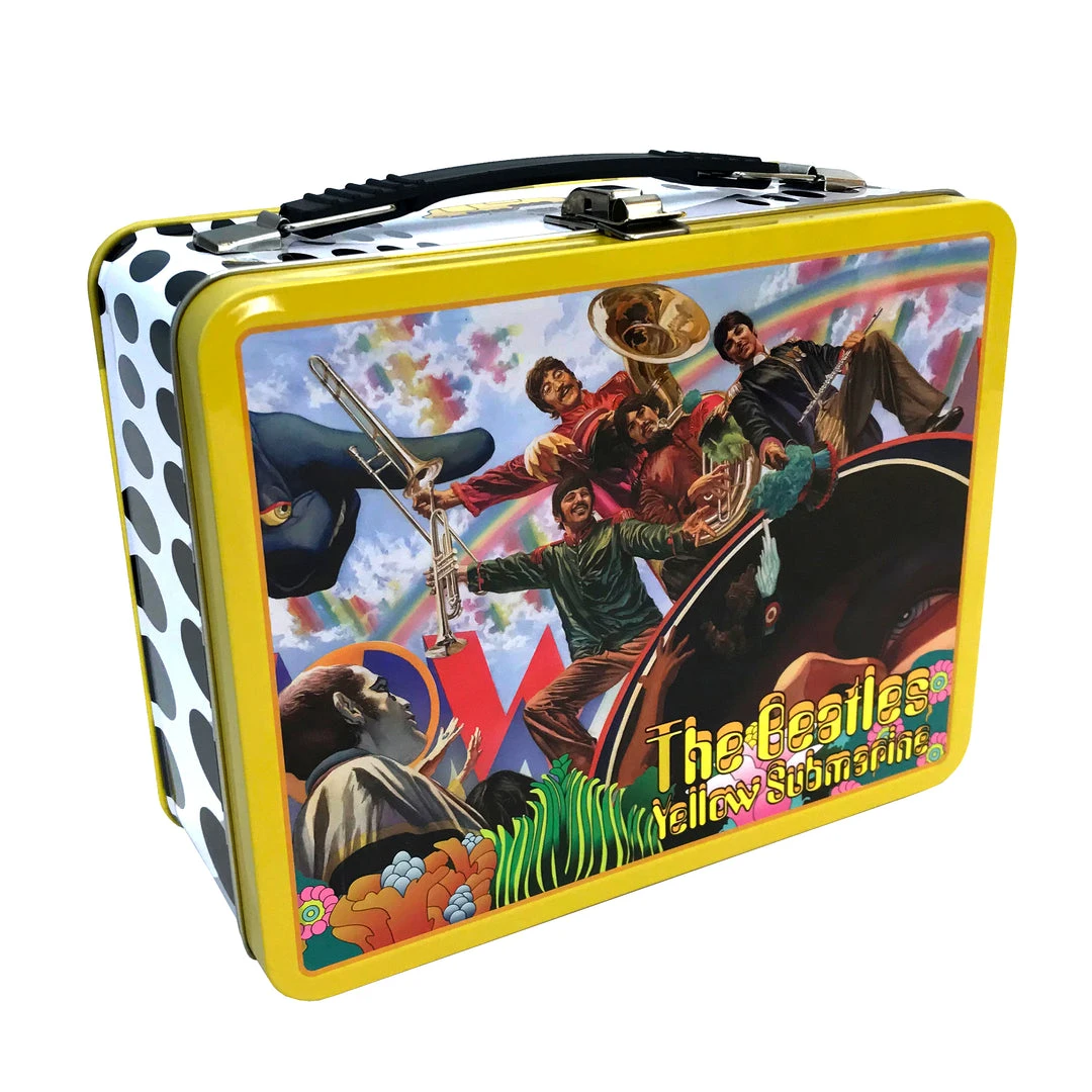 The Beatles 2019 Factory Entertainment Albert Ross Yellow Submarine Tin Tote Beatles, The 5 The Beatles 2019 Factory Entertainment Albert Ross Yellow Submarine Tin Tote Beatles, The