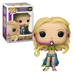 Pop! Rocks Britney Spears Collectible Handpicked 2019 Funko Pop Rocks Slave 4 U Figure #98 In Protector
