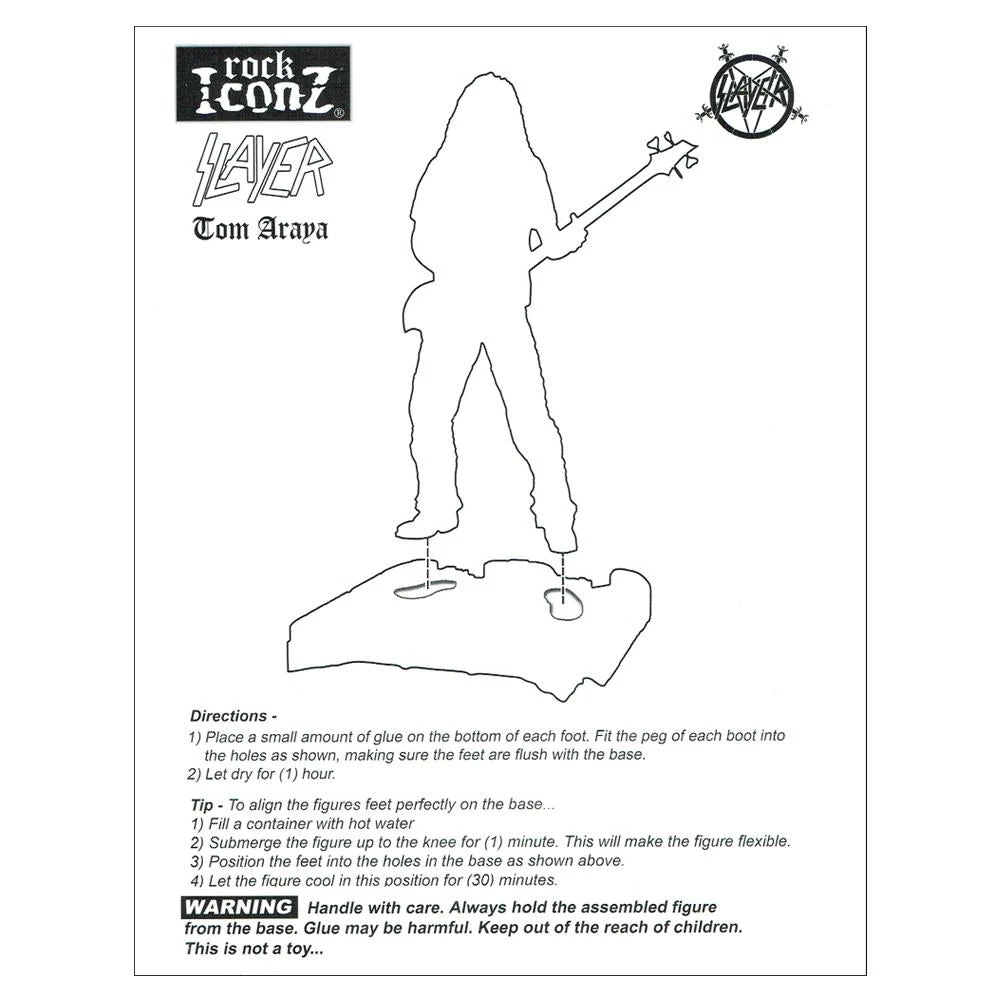 Slayer Collectible: 2014 Knucklebonz Rock Iconz Kerry King Statue #91 Of 1000 8 Slayer Collectible: 2014 Knucklebonz Rock Iconz Kerry King Statue #91 Of 1000