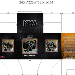 KISS Collectibles:2017 KnuckleBonz Rock Iconz Hotter Than Hell Demon Statue