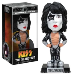 KISS Collectible: 2011 Funko Paul Stanley Starchild Wacky Wobbler Bobble Figure