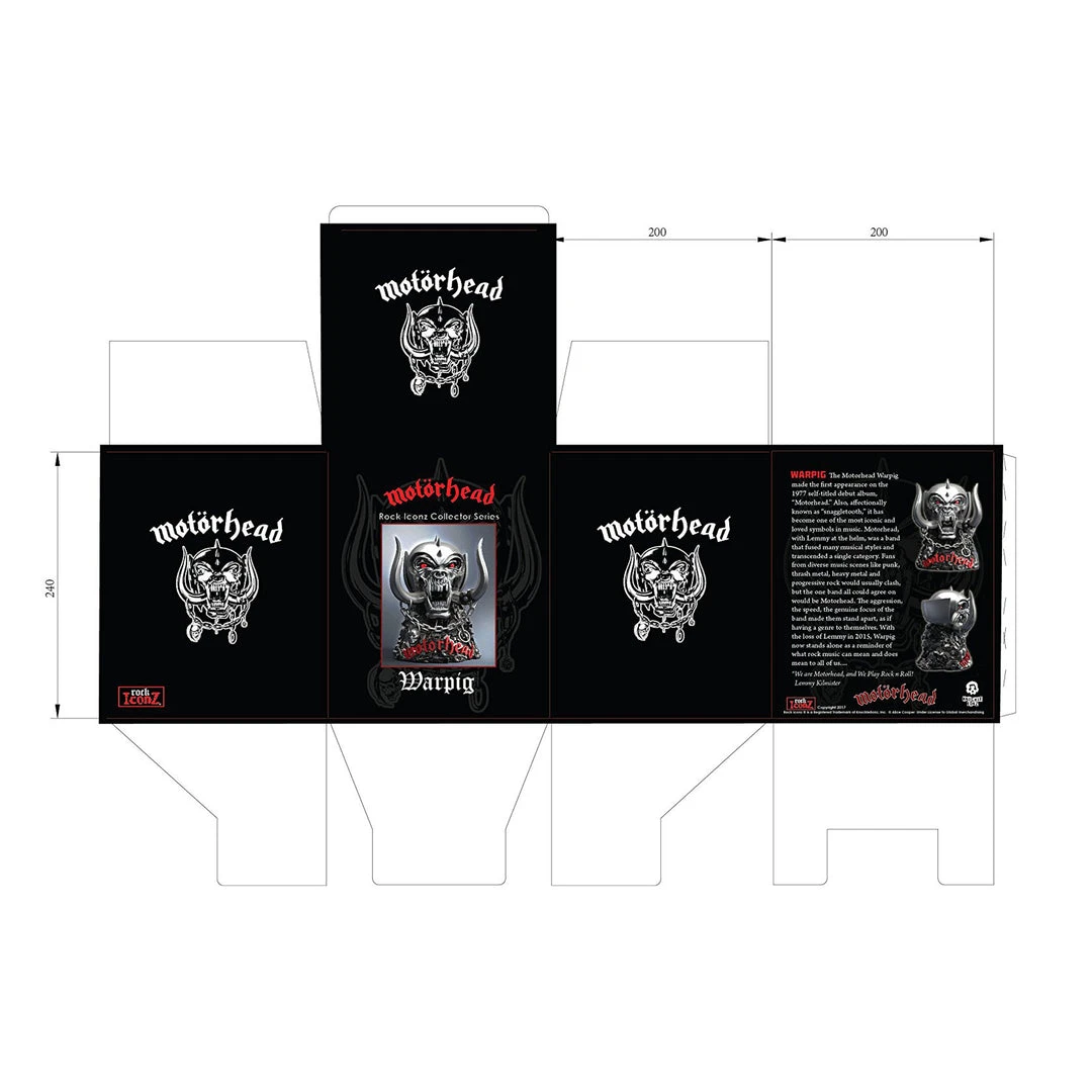 Motorhead Collectible 2017 KnuckleBonz Rock Iconz Warpig Statue Figure Low #42 Of 3000 9 Motorhead Collectible 2017 KnuckleBonz Rock Iconz Warpig Statue Figure Low #42 Of 3000