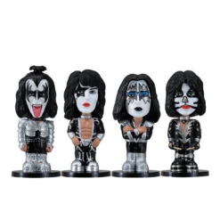 Mini Wacky Wobblers KISS Collectibles: 2012 Funko Mini Kisses Wacky Wobblers Bobble Head Figures