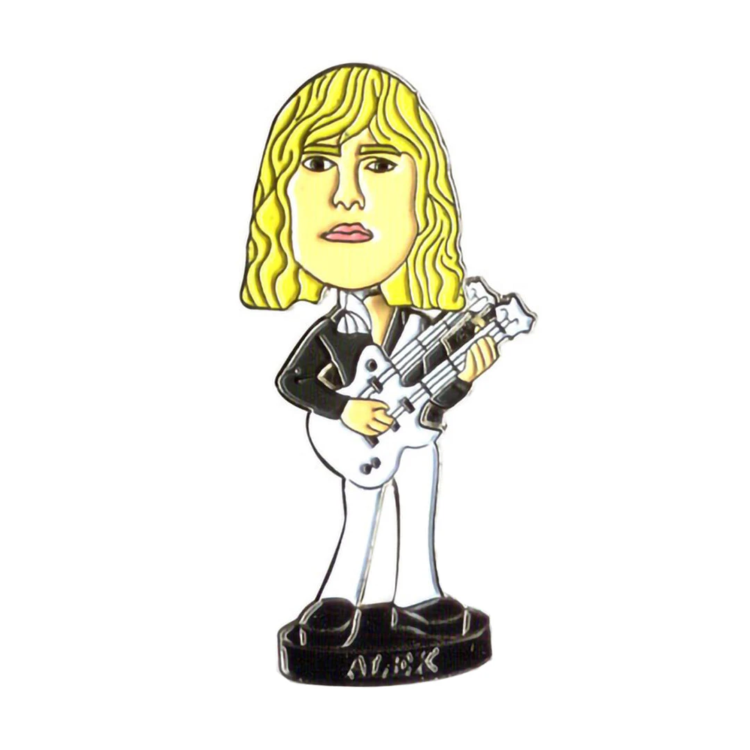 RUSH Collectible - 2007 Geddy, Alex, And Neil Bobblehead Enamel Bobbing Pins 5 RUSH Collectible - 2007 Geddy, Alex, And Neil Bobblehead Enamel Bobbing Pins