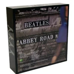 Factory Entertainment The Beatles Collectible 2013 Factory Abbey Road LP Record Album Cover Coin Bank