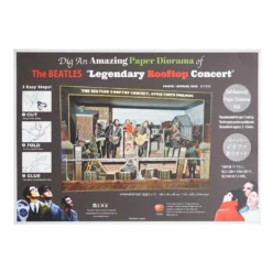 Beatles Collectible 2018 Tatebanko 50th Anniversary The ‘Let It Be’ Rooftop Concert Paper Diorama Beatles, The