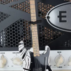 Axe Heaven EVH Black & White VH1 Eddie Van Halen Mini Guitar Replica Collectible