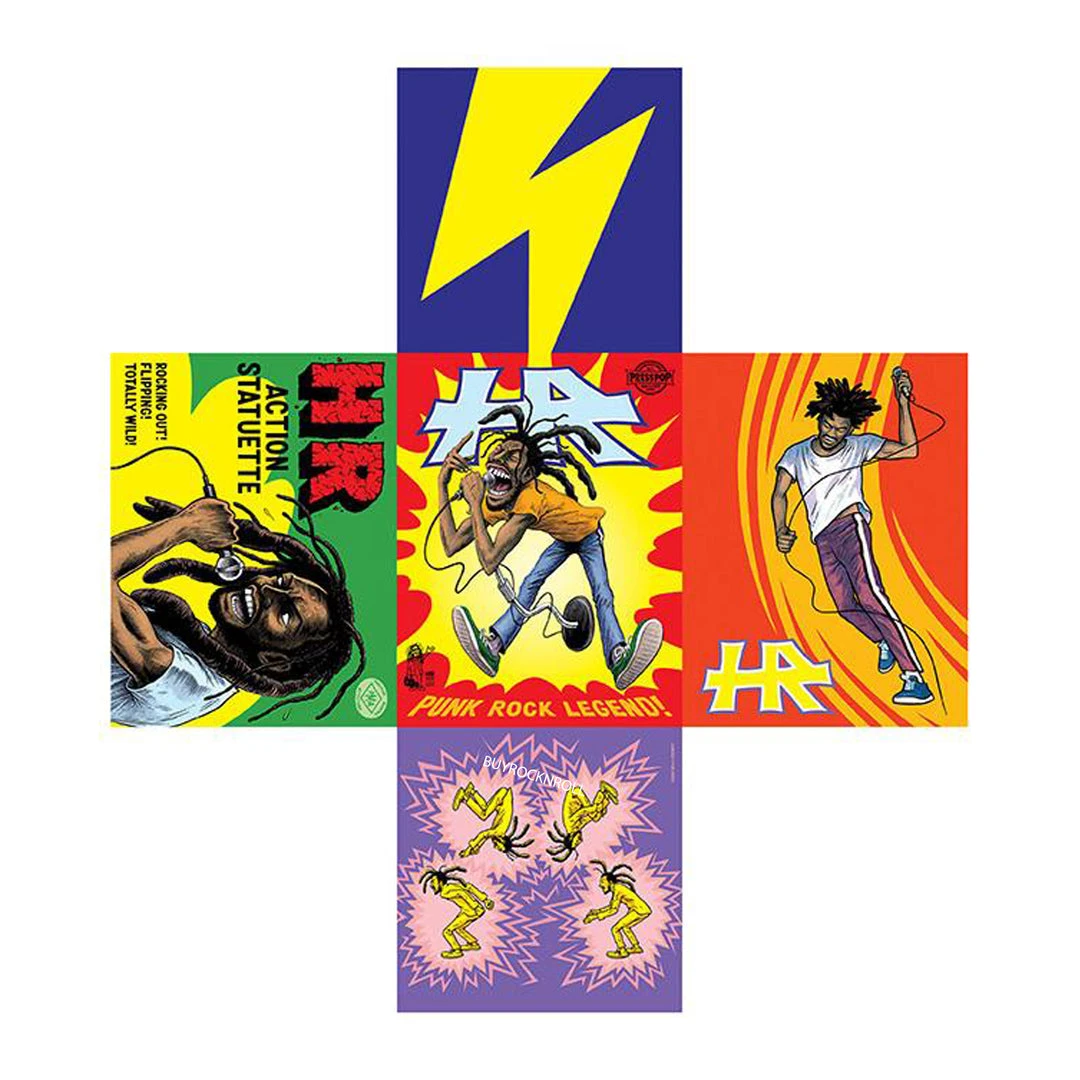 Bad Brains Collectible 2017 PressPop H.R. Paul D Hudson Ltd Ed Statuette Figure 9 Bad Brains Collectible 2017 PressPop H.R. Paul D Hudson Ltd Ed Statuette Figure