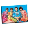 Steiner Sports Beatles, The Beatles Sgt Pepper Wall Art Stretched Canvas Group Pose Blue BG Photo 24x26 1 Steiner Sports Beatles, The Beatles Sgt Pepper Wall Art Stretched Canvas Group Pose Blue BG Photo 24x26