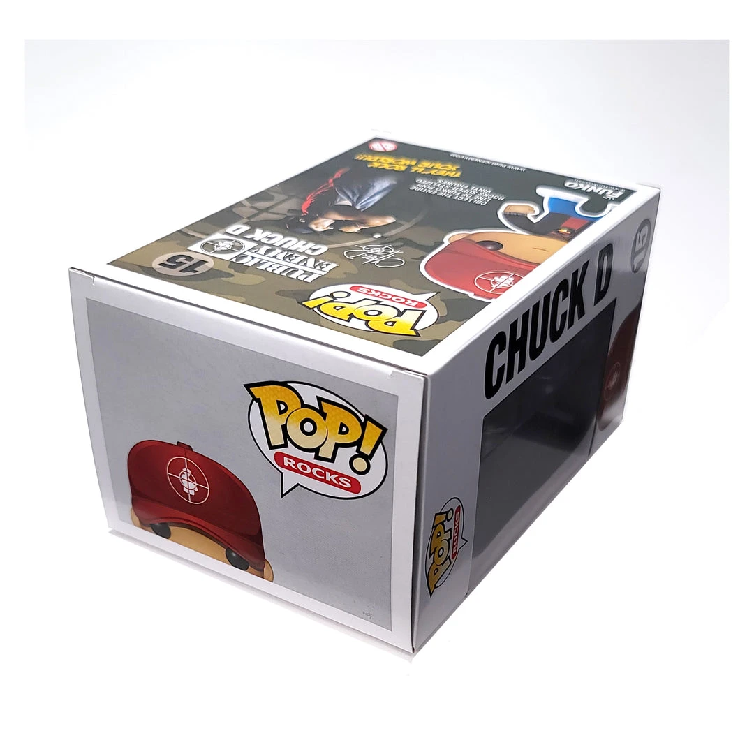 SOLD OUT! Public Enemy Collectible Funko 2011 Chuck D Pop! Rocks Vinyl Figure #15 11 SOLD OUT! Public Enemy Collectible Funko 2011 Chuck D Pop! Rocks Vinyl Figure #15