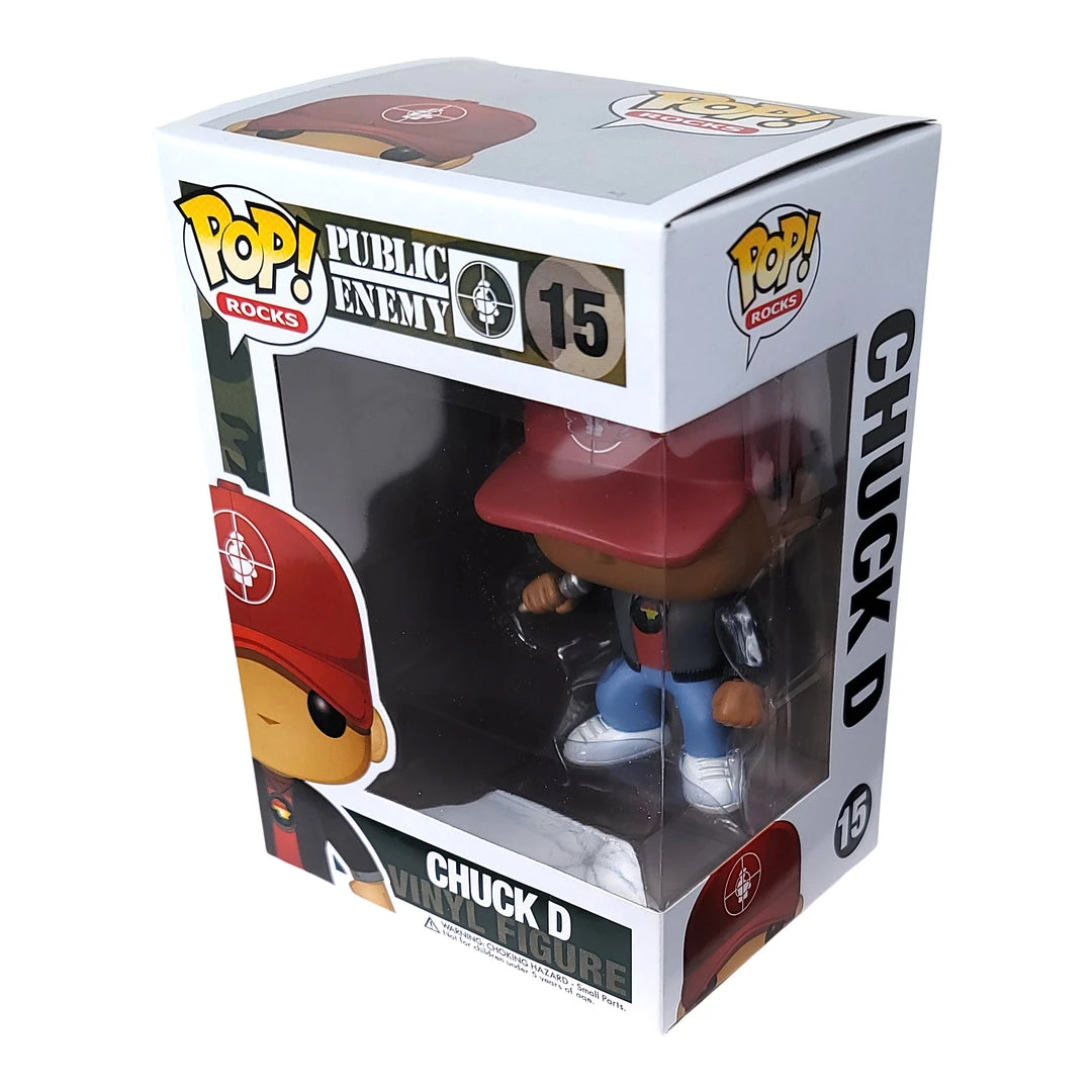 SOLD OUT! Public Enemy Collectible Funko 2011 Chuck D Pop! Rocks Vinyl Figure #15 5 SOLD OUT! Public Enemy Collectible Funko 2011 Chuck D Pop! Rocks Vinyl Figure #15
