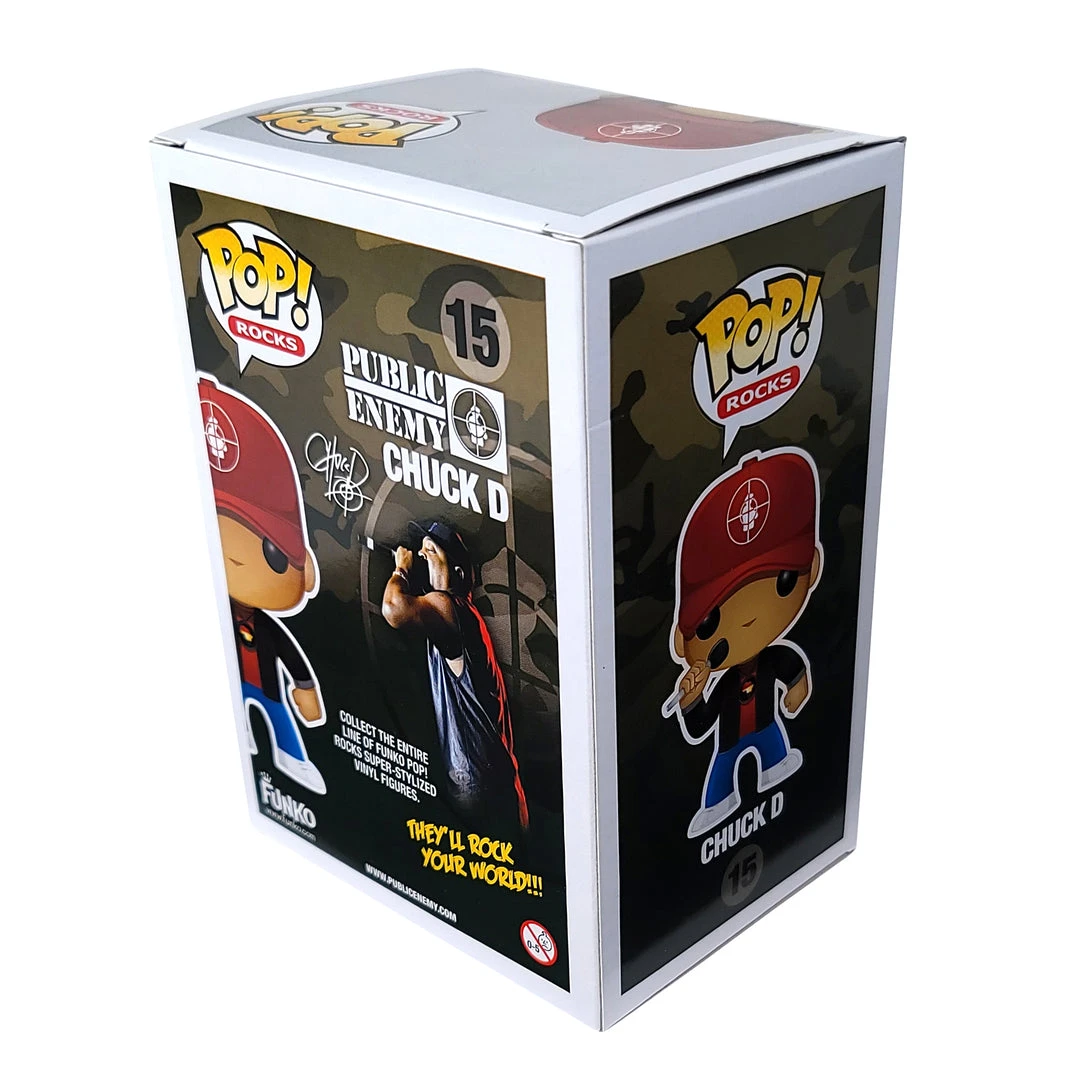 SOLD OUT! Public Enemy Collectible Funko 2011 Chuck D Pop! Rocks Vinyl Figure #15 9 SOLD OUT! Public Enemy Collectible Funko 2011 Chuck D Pop! Rocks Vinyl Figure #15