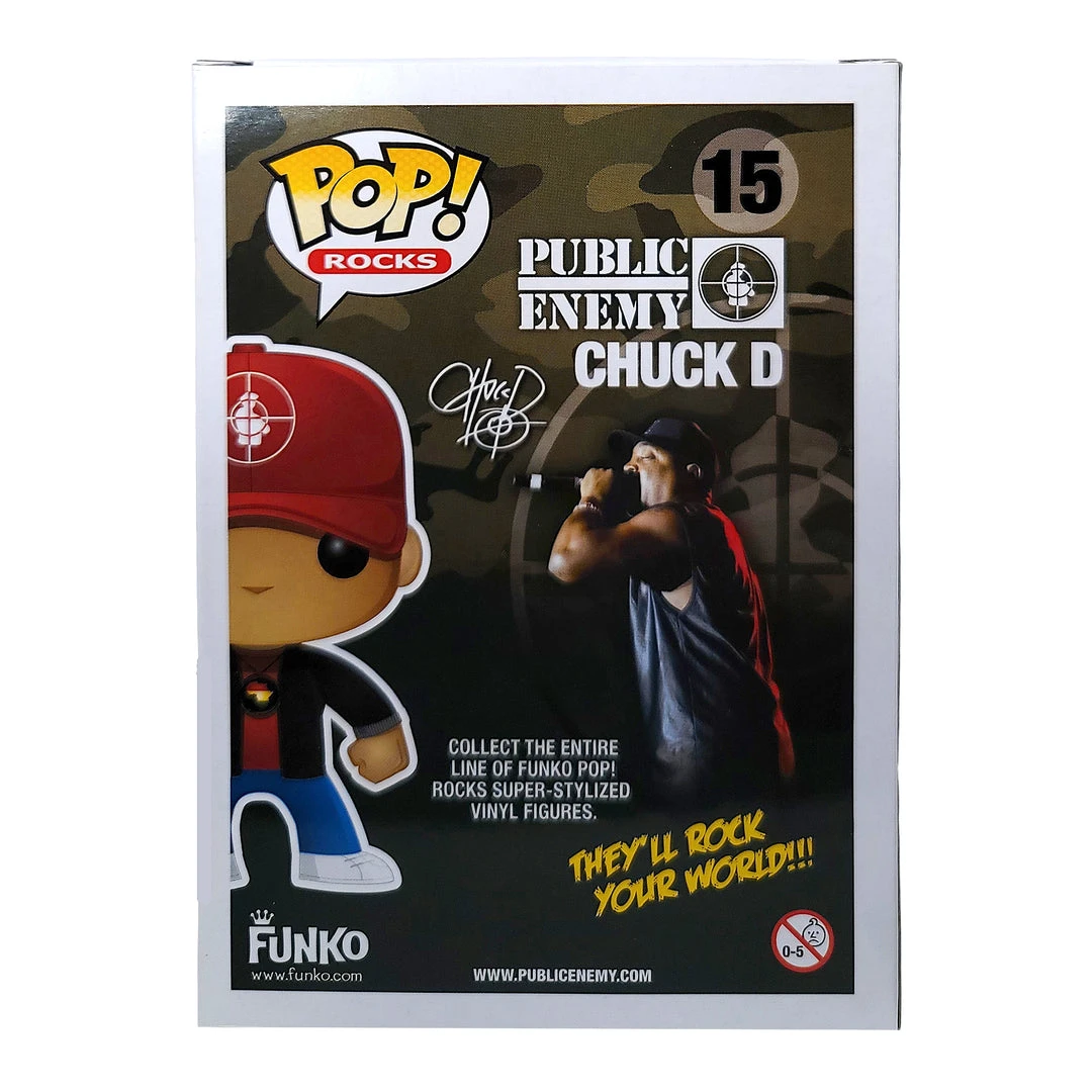 SOLD OUT! Public Enemy Collectible Funko 2011 Chuck D Pop! Rocks Vinyl Figure #15 8 SOLD OUT! Public Enemy Collectible Funko 2011 Chuck D Pop! Rocks Vinyl Figure #15