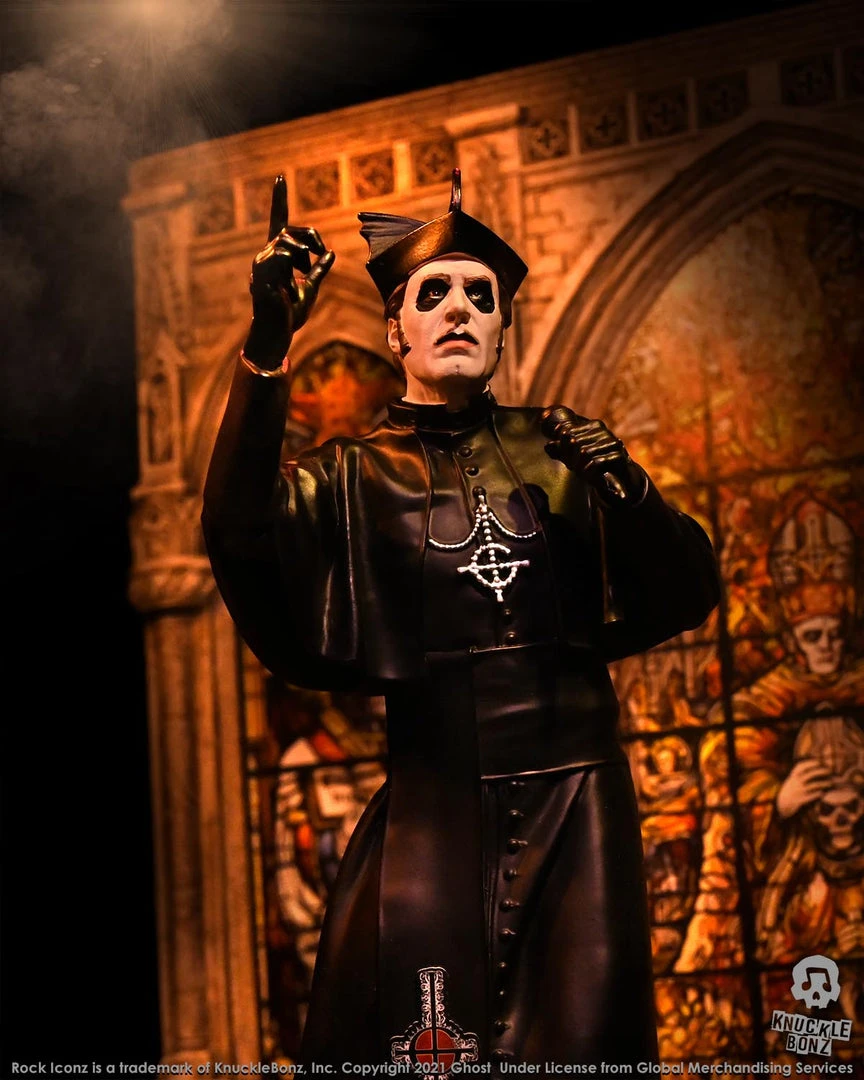 Ghost Collectible 2021 KnuckleBonz Cardinal Copia Variants (Bundle Of 2) Rock Iconz Statue Set 5 Ghost Collectible 2021 KnuckleBonz Cardinal Copia Variants (Bundle Of 2) Rock Iconz Statue Set