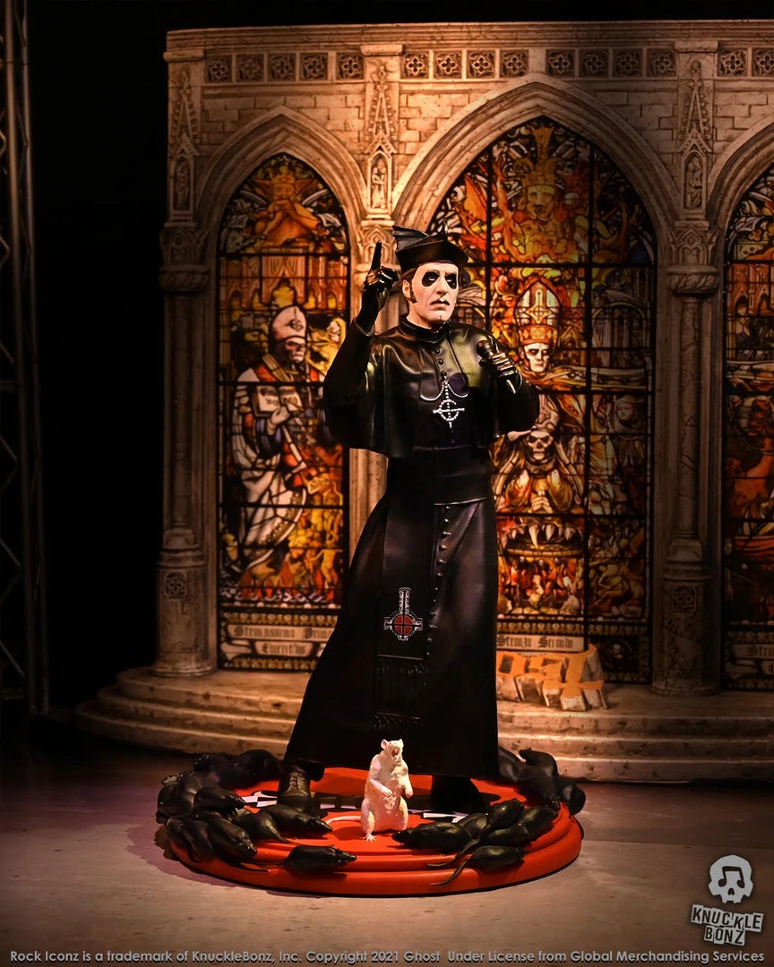 Ghost Collectible 2021 KnuckleBonz Cardinal Copia Variants (Bundle Of 2) Rock Iconz Statue Set 13 Ghost Collectible 2021 KnuckleBonz Cardinal Copia Variants (Bundle Of 2) Rock Iconz Statue Set