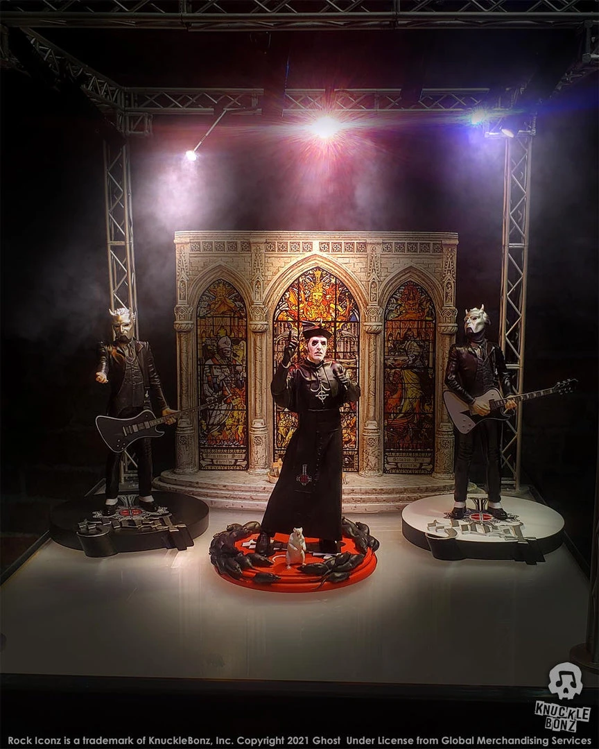 Ghost Collectible 2021 KnuckleBonz Cardinal Copia Variants (Bundle Of 2) Rock Iconz Statue Set 8 Ghost Collectible 2021 KnuckleBonz Cardinal Copia Variants (Bundle Of 2) Rock Iconz Statue Set