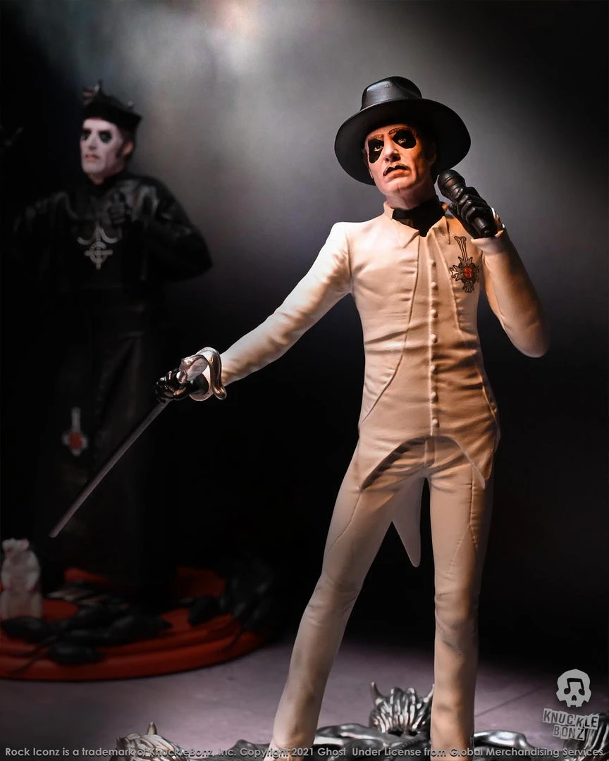 Ghost Collectible 2021 KnuckleBonz Cardinal Copia Variants (Bundle Of 2) Rock Iconz Statue Set 18 Ghost Collectible 2021 KnuckleBonz Cardinal Copia Variants (Bundle Of 2) Rock Iconz Statue Set